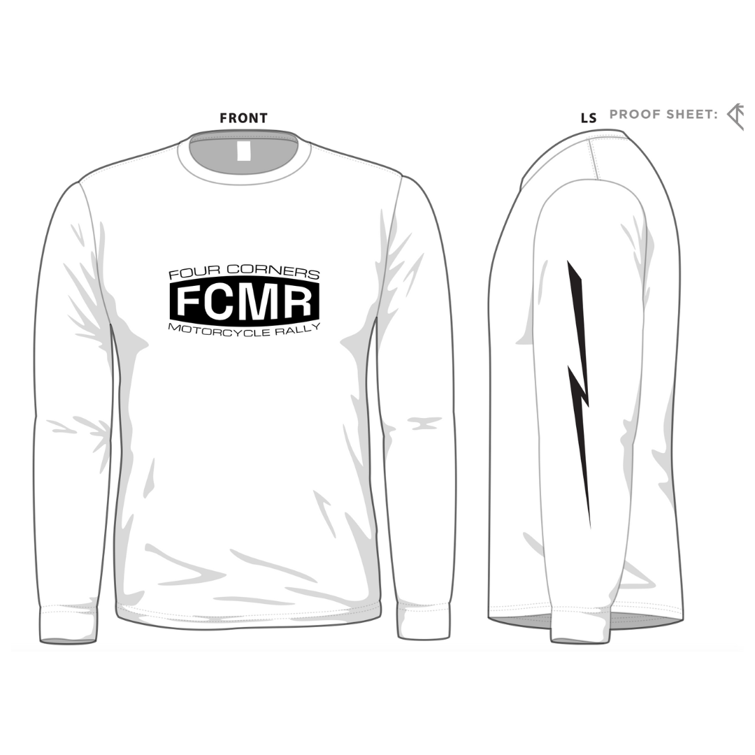 White Long-Sleeve Tee